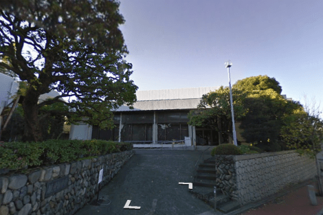 The current Kanze Noh Theatre in Shibuya